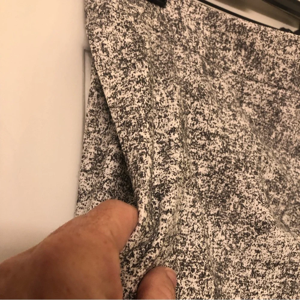 Vivien Westwood Anglomania gray & ivory silk asymmetric skirt- Size L - Picture 3 of 8